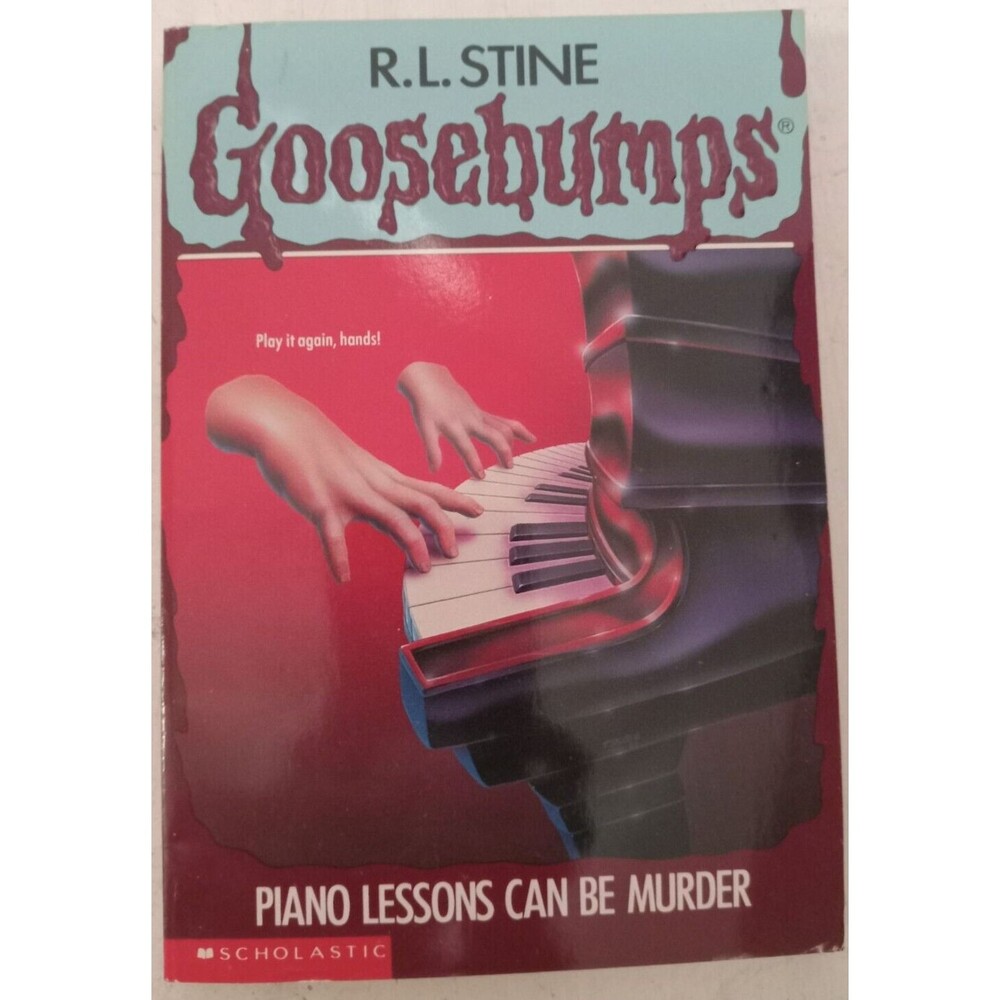 R.L. Stine's Goosebumps Book #13 Piano Lessons Can Be Murder Preowned